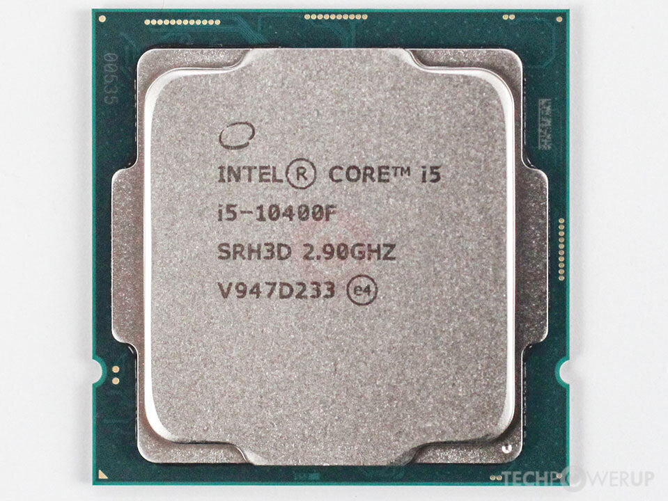 Intel Core i5-10400F 10th Generation Processor with 12MB Cache Memory 6 Cores 12 Threads and 3 Years Warranty
