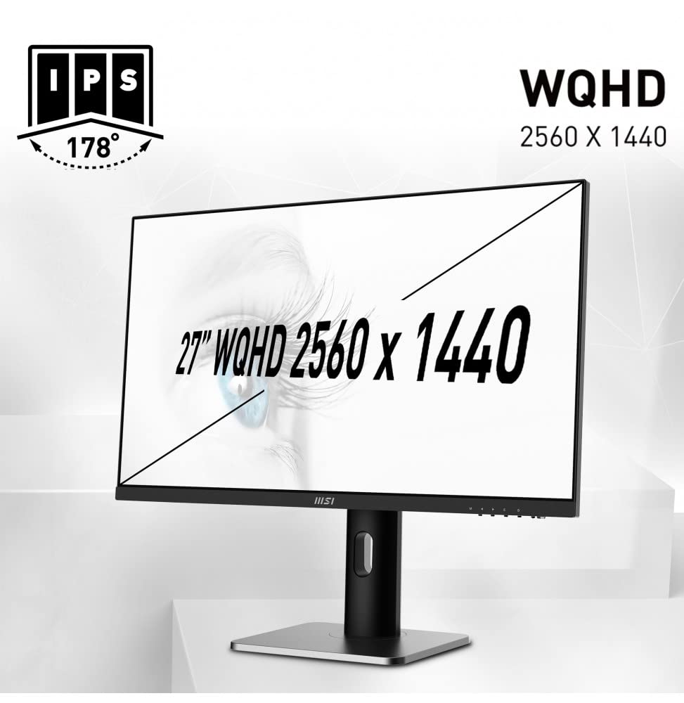 MSI PRO MP273QP 27 Inch WQHD (2560x1440)
