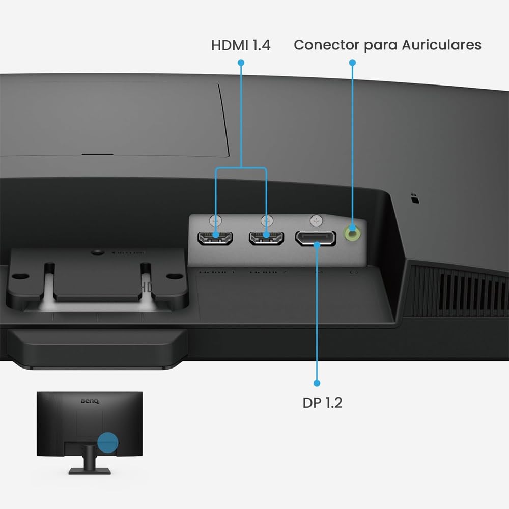 BenQ GW2790 27inch 1080p FHD IPS Monitor| 100Hz|99%sRGB|Eye-careU|Dual HDMI|Display Port|Bezel-less|Eyesafe|VESA MediaSync| Brightness Intelligence|Low Blue Light+| Speakers|VESA Wall mountable(Black)