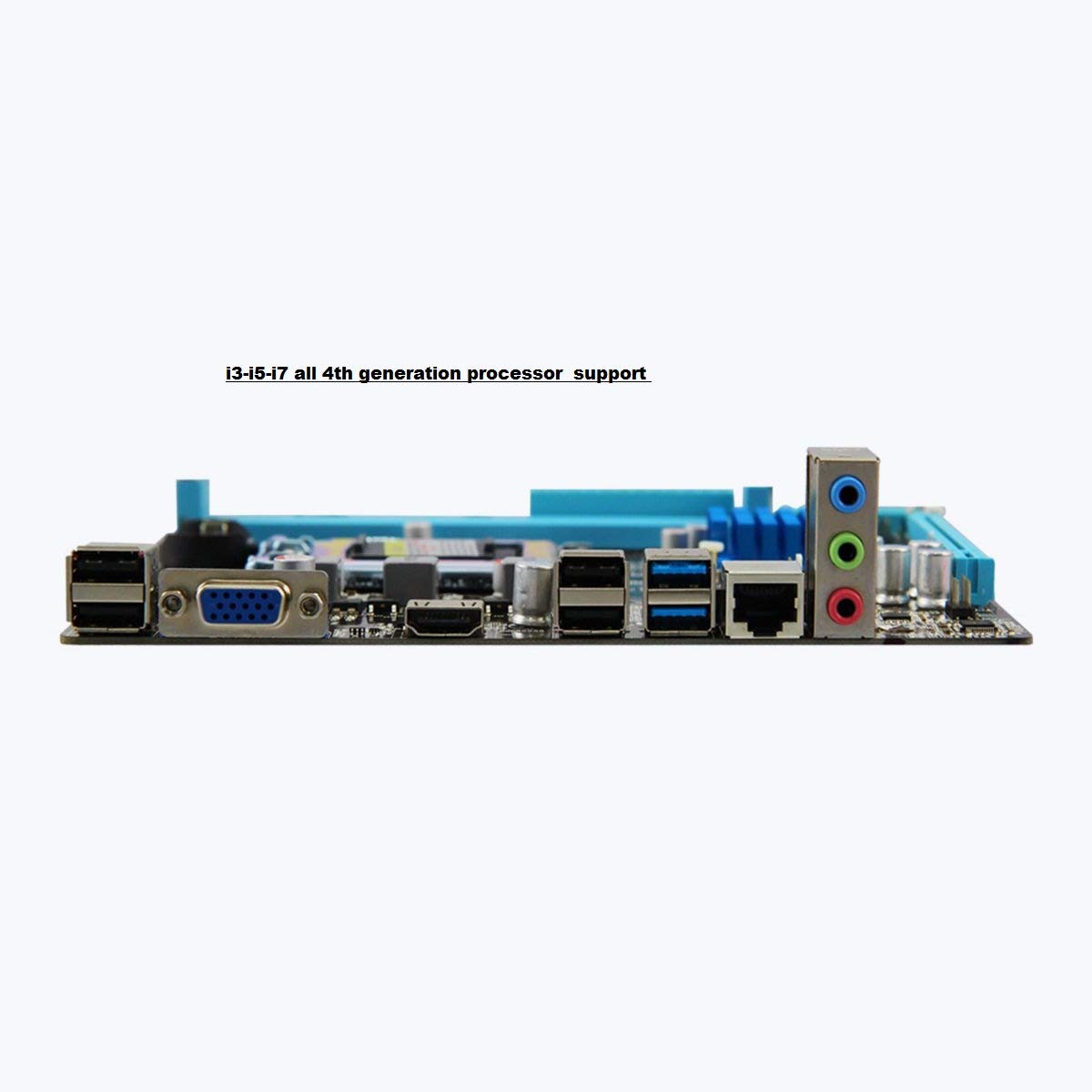 ZEBRONICS H81 LGA 1150 Socket Motherboard, ATX, DDR_3