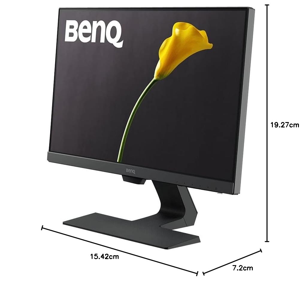 BenQ GW2283 22" (55 cm) 1920x1080p IPS Full HD|Dual HDMI| Eye-Care| Low Blue Light| Bezel-Less Monitor|Anti-Glare| Low Blue Light| 1WX2 Speakers| Brightness Intelligence| VESA Wall Mountable