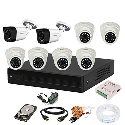 CP PLUS Wired (1080P) 8 Channel HD DVR