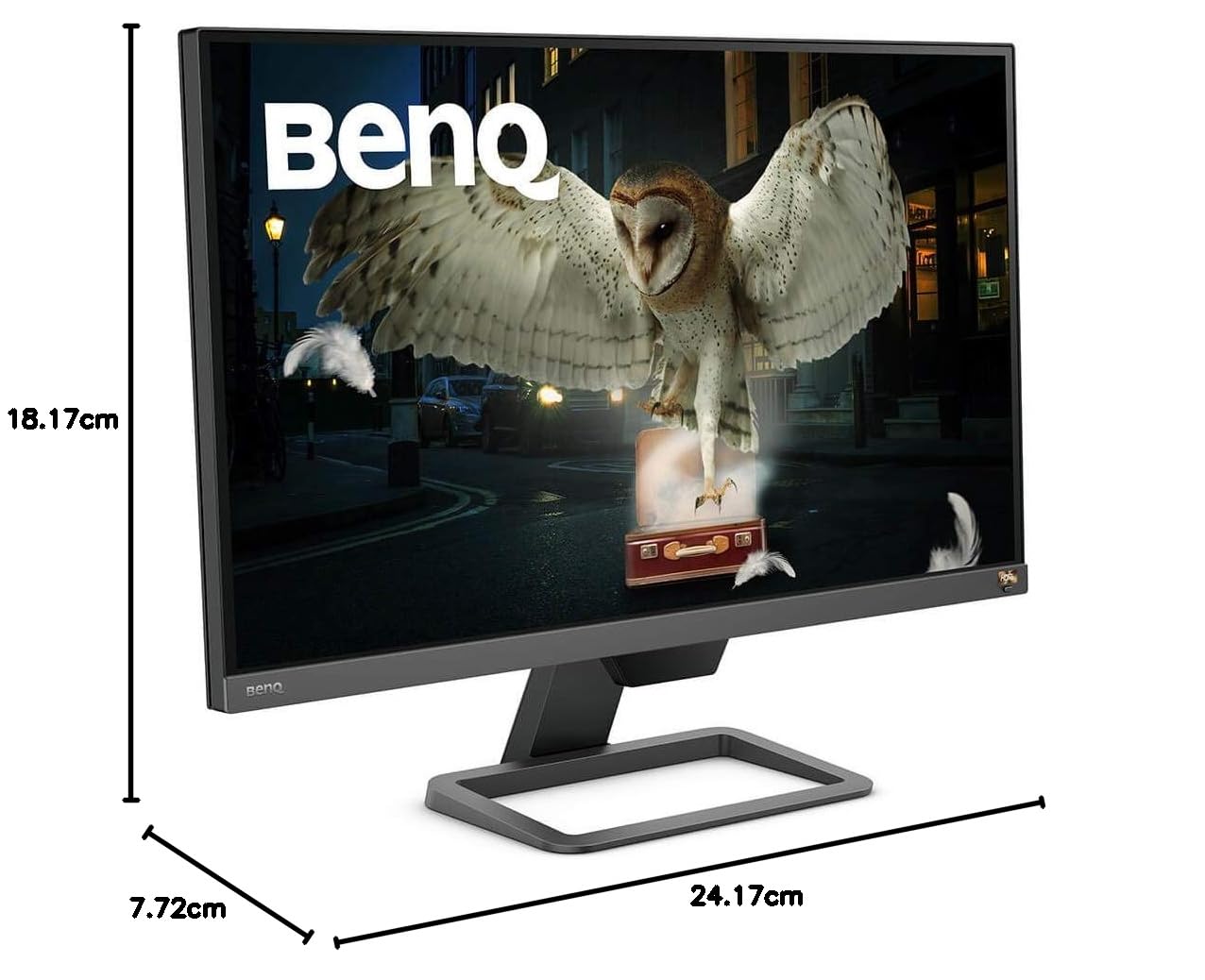BenQ EW2780Q 27-Inch 2K QHD, IPS, DP, 2560x1440, sRGB 99%, Built-in Speakers, Anti-Glare, Flicker-Free