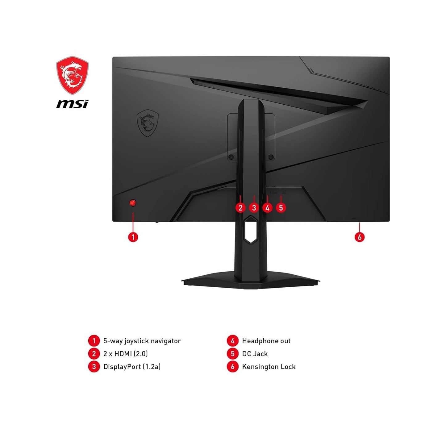 MSI G244F E2 24 Inch FHD Gaming Monitor