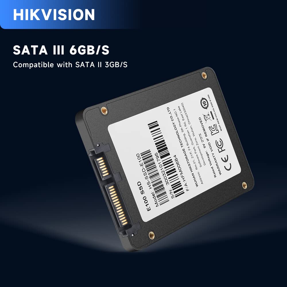 Hikvision Internal SSD 256 GB 3D NAND 2.5 Inch SATA III