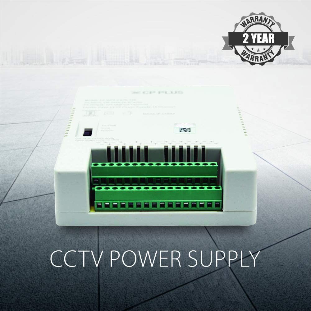 CP PLUS - 16 Channel Power Supply (SMPS) ideal for Surveillance (Dome & Bullet CCTV Camera)