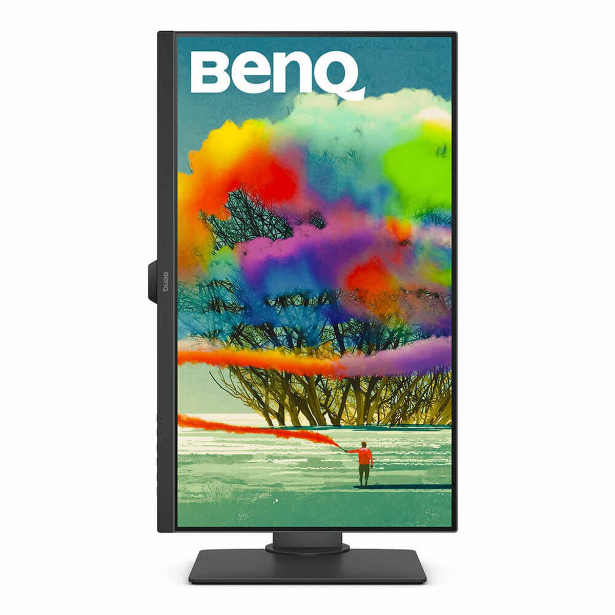 BenQ PD2705Q 27" 2K IPS QHD| HDR10| 100%sRGB| 100%Rec.709| Pantone Validated| Calman Verified| Daisy Chain| CAD/CAM&Animation Mode|DesignVue Color Accurate Monitor|Auto Pivot|HDMI|DP|USB-C(65W)(Black)
