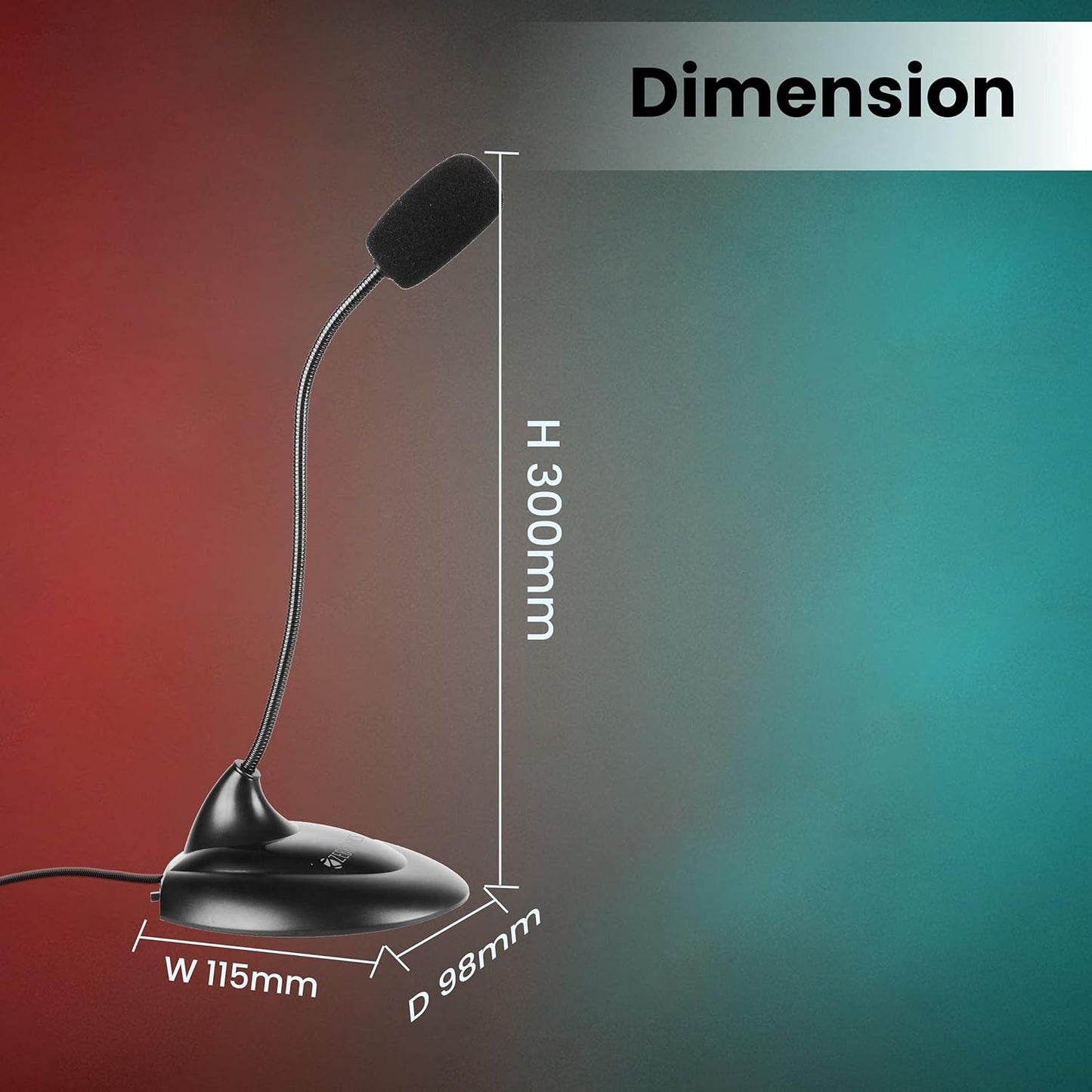 ZEBRONICS Zeb-SM400 Desktop Mic
