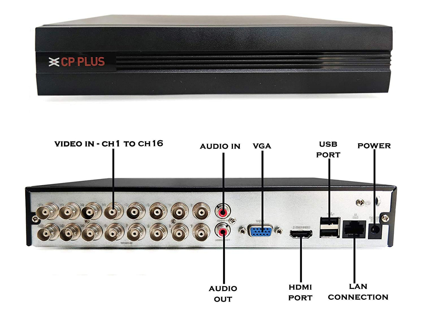 CP PLUS 16 CHANNEL DVR CP-UVR-1601E1-HC