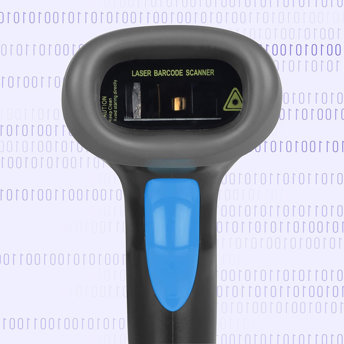 Zebronics, ZEB-BS1H1000 1D Laser handheld barcode scanner supports USB connectivity and comes with an inbuilt buzzer & LED Indicator