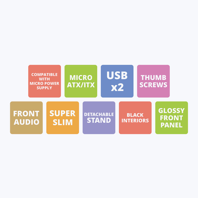 Zebronics 560B Slim Cabinet