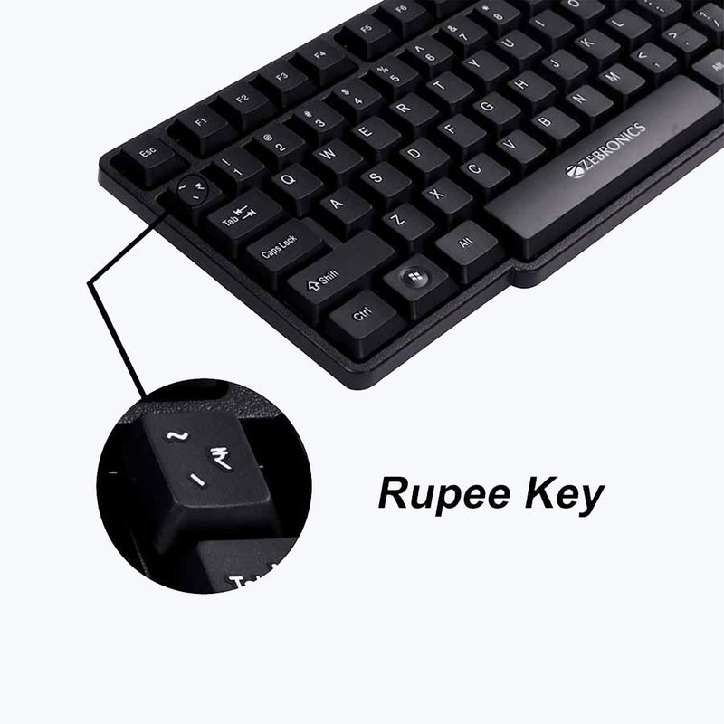 Zebronics Zeb-Judwaa 750 Keyboard and Mouse Set