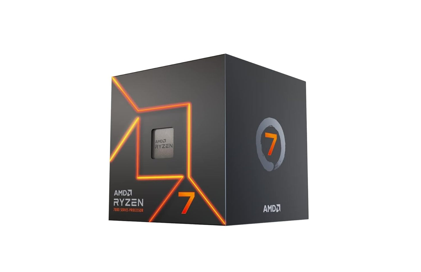 Ryzen 7 7700 Desktop Processor 8 cores 16 Threads 40 MB Cache 3.8 GHz Upto 5.3 GHz(100-100000592BOX)