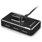 Zeb 100HB, high speed USB 2.0 port, USB Hub, 4 Ports, Pocket Sized, Plug & Play, for Laptop & Computers