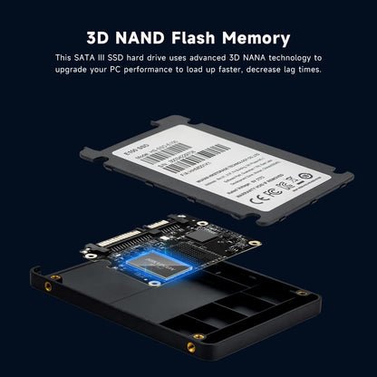 Hikvision Internal SSD 256 GB 3D NAND 2.5 Inch SATA III