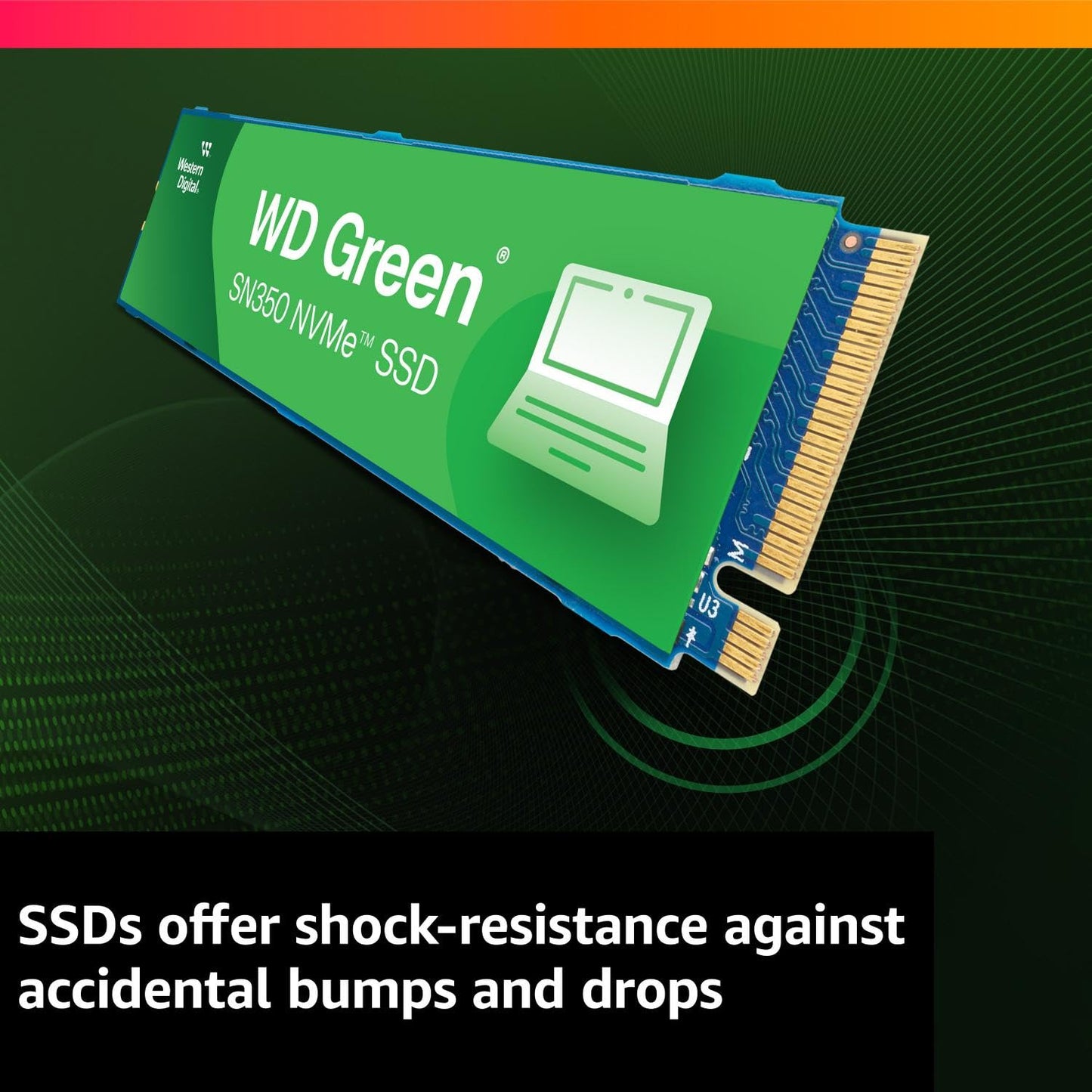Western Digital WD Green Sn350 PCIE Gen 3 NVMe SSD