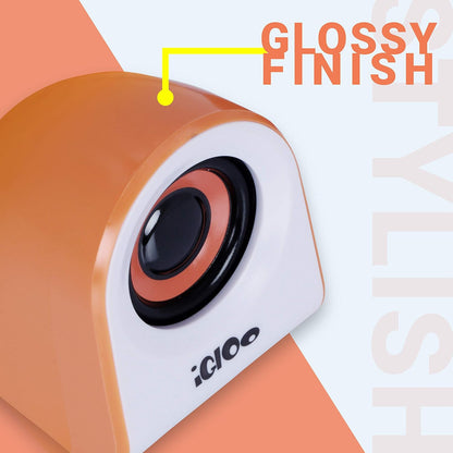 ZEBRONICS Zeb-Igloo Portable Wireless, Auxiliary, USB Laptop/Desktop Speaker