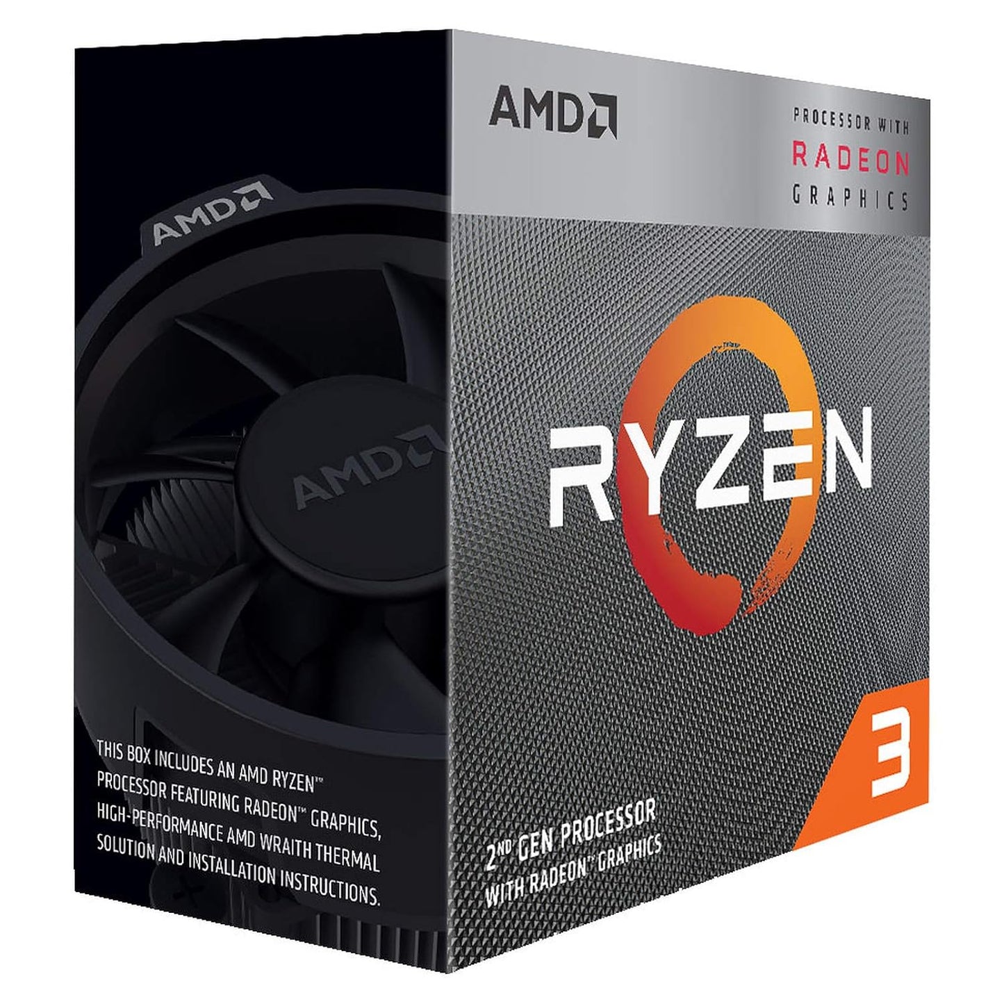 AMD Ryzen 3 3200G with Radeon Vega  Graphics Desktop Processor