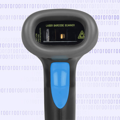 Zebronics, ZEB-BS1H1000 1D Laser handheld barcode scanner supports USB connectivity and comes with an inbuilt buzzer & LED Indicator