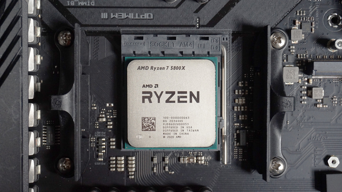 Ryzen 7 5800X Desktop Processor 8 cores 16 Threads 36 MB Cache 3.8 GHz Upto 4.7 GHz (100-100000063WOF)