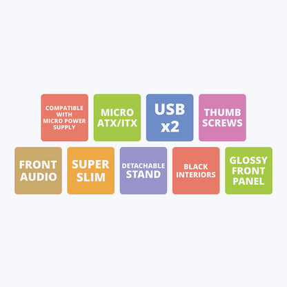 Zebronics 560B Slim Cabinet