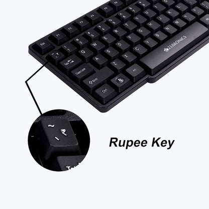 Zebronics Zeb-Judwaa 750 Keyboard and Mouse Set