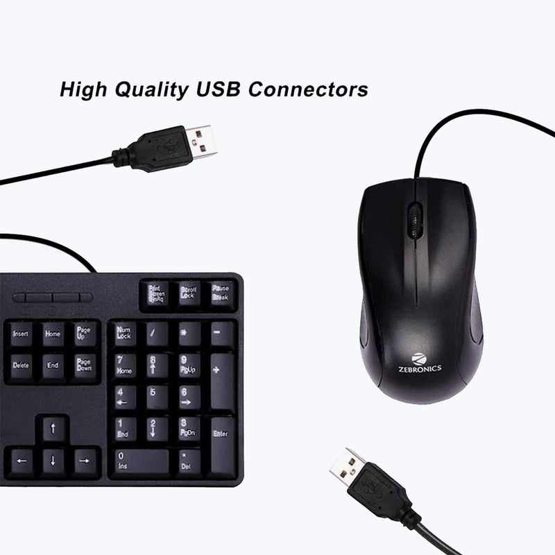 Zebronics Zeb-Judwaa 750 Keyboard and Mouse Set