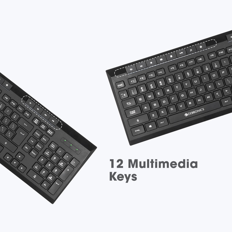 Zebronics Zeb-Companion 109 Keyboard and Mouse Set