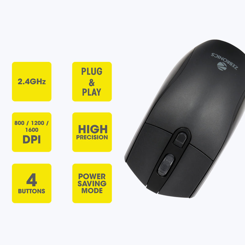 Zebronics Zeb-Companion 109 Keyboard and Mouse Set