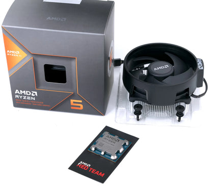 AMD Ryzen 5 8600G Desktop Processor 6 cores 12 Threads 22 MB Cache 4.3 GHz Upto 5 GHz (100-100001237BOX)