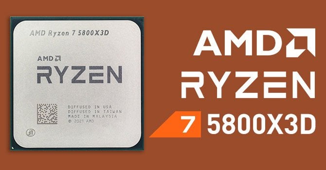 AMD Ryzen™ 7 5800X3D Gaming Processor