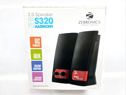 Zebronics ZEB-S320 Harmony 2.0 Multimedia Speaker